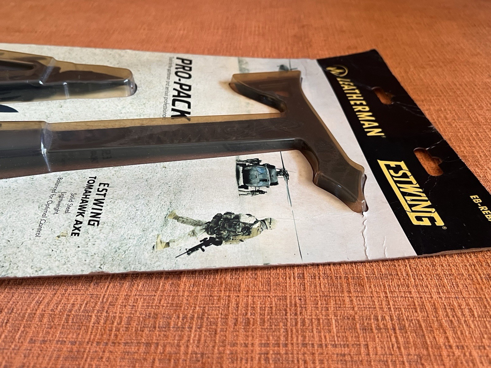 LEATHERMAN Pro-Pack REBAR + ESTWING Tomahawk Axe, New Old Stock, Retried.