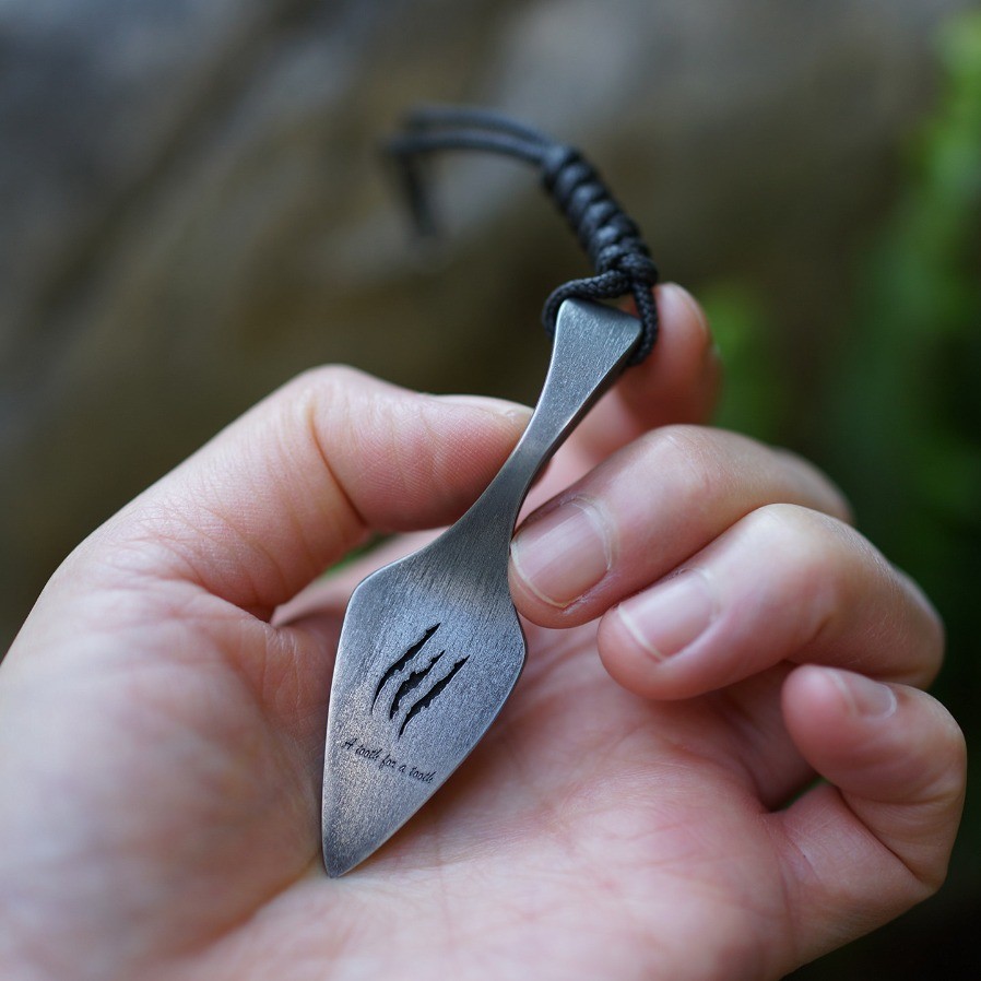 Z-WEAR Powder Steel EDC Shovel Compact Survival Multi Tool Toy – Hand forging