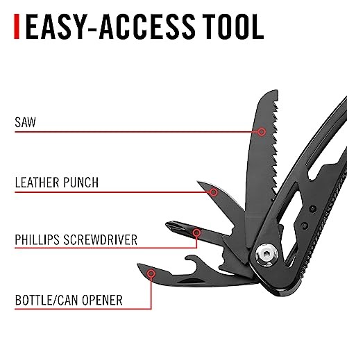COAST CT225 11-IN-1 MULTI-TOOL, EDC – BLACK