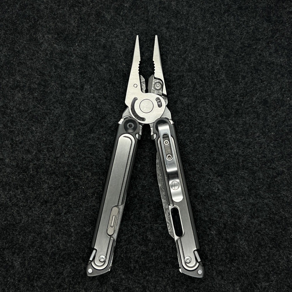Damascus Replacement Wire Cutter Inserts For Leatherman Surge TTI Wave ARC P4 P2