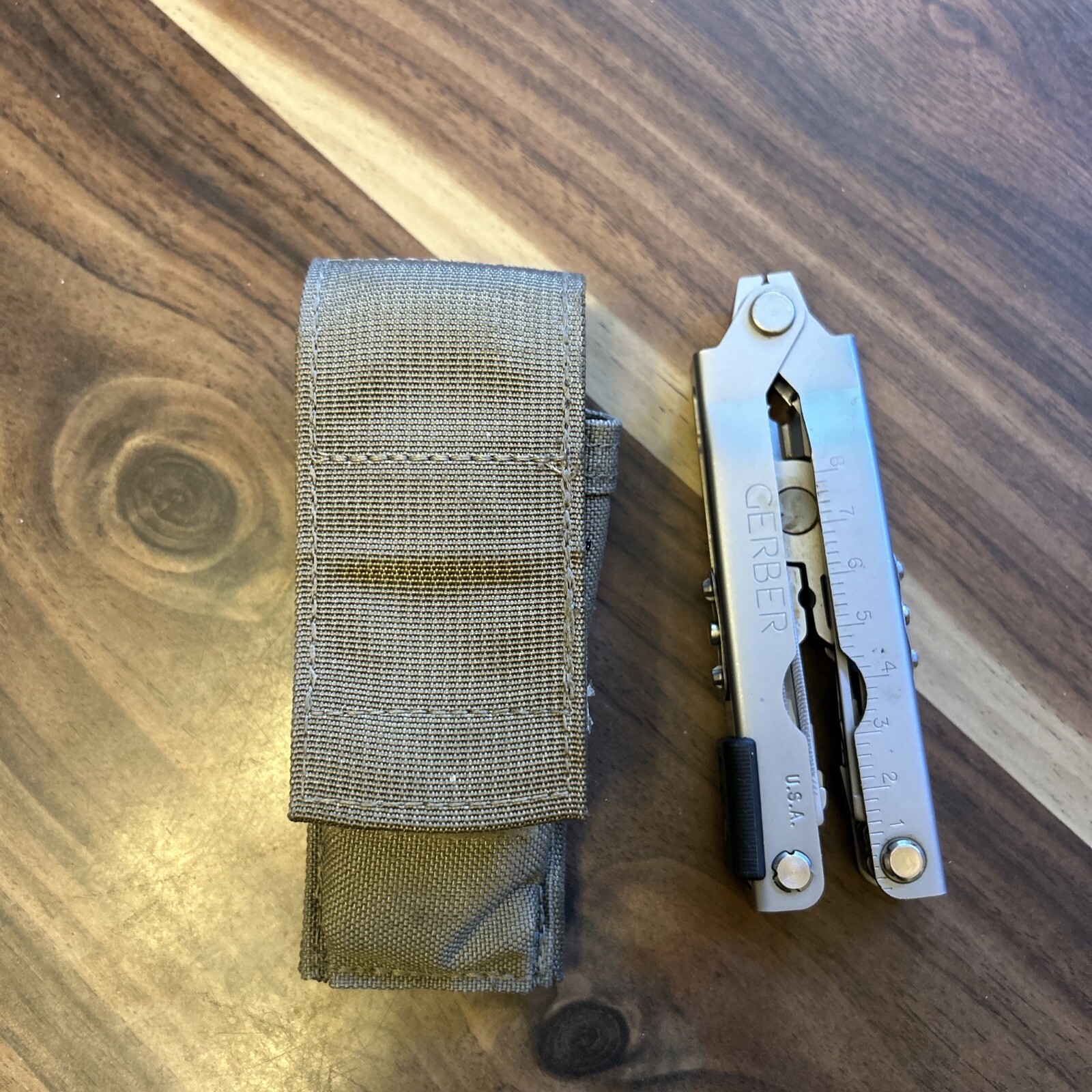 Gerber USA Multi Tool Blunt Nose Pliers Knife W/Sheath