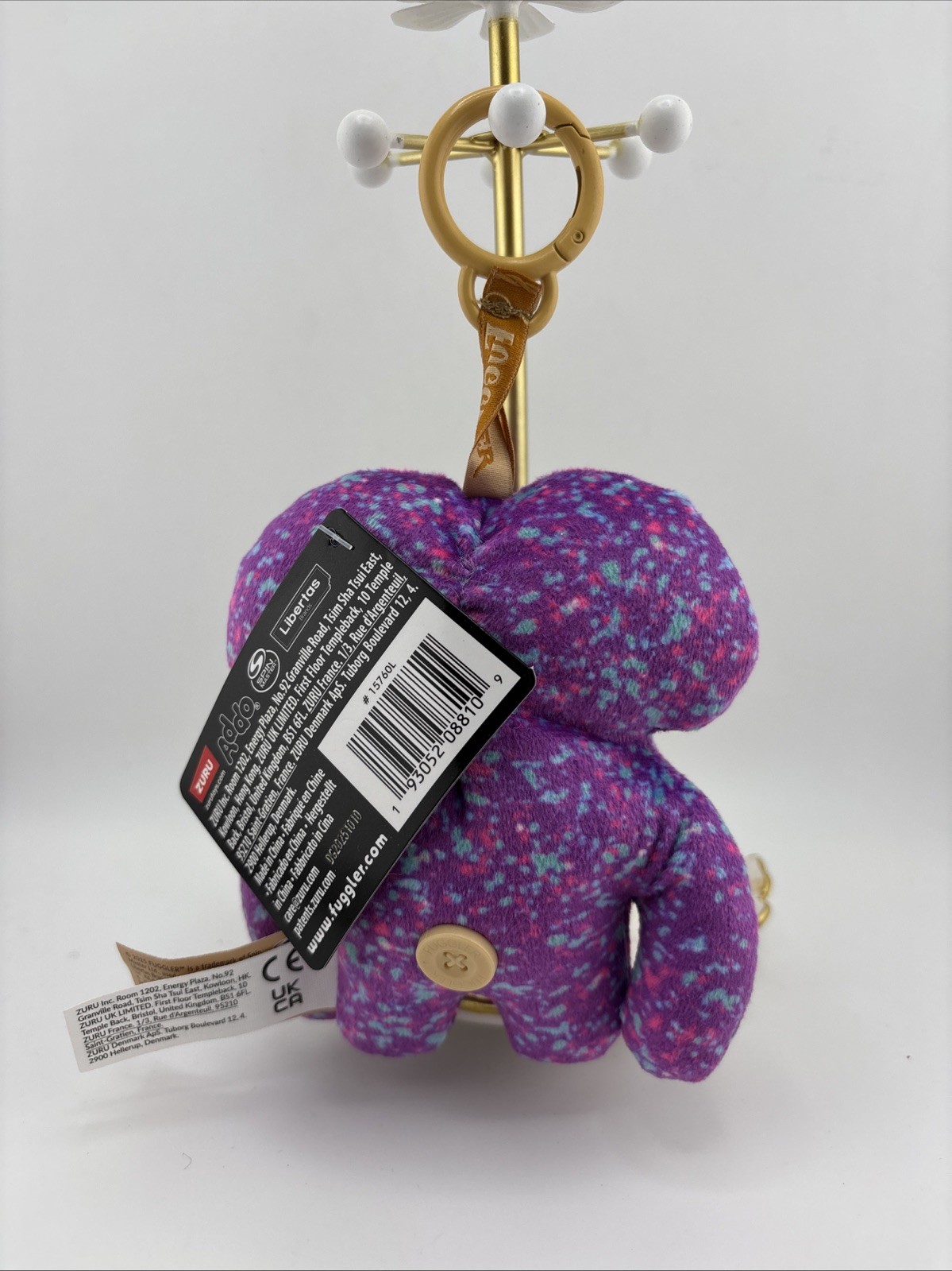 Fuggler Key Ring Laboratory Misfits Squidge Keychain 15760L Authentic
