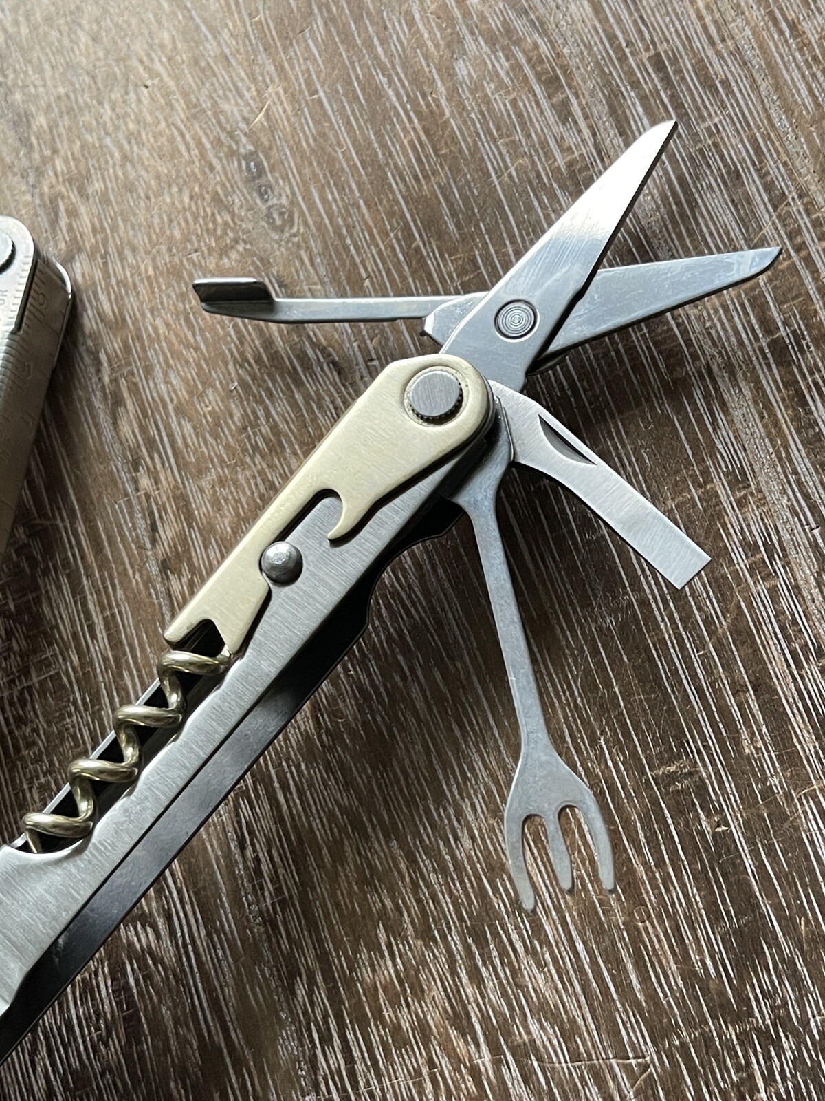 Collectible, new Leatherman FLAIR Picnic/Sommelier Multitool. branded