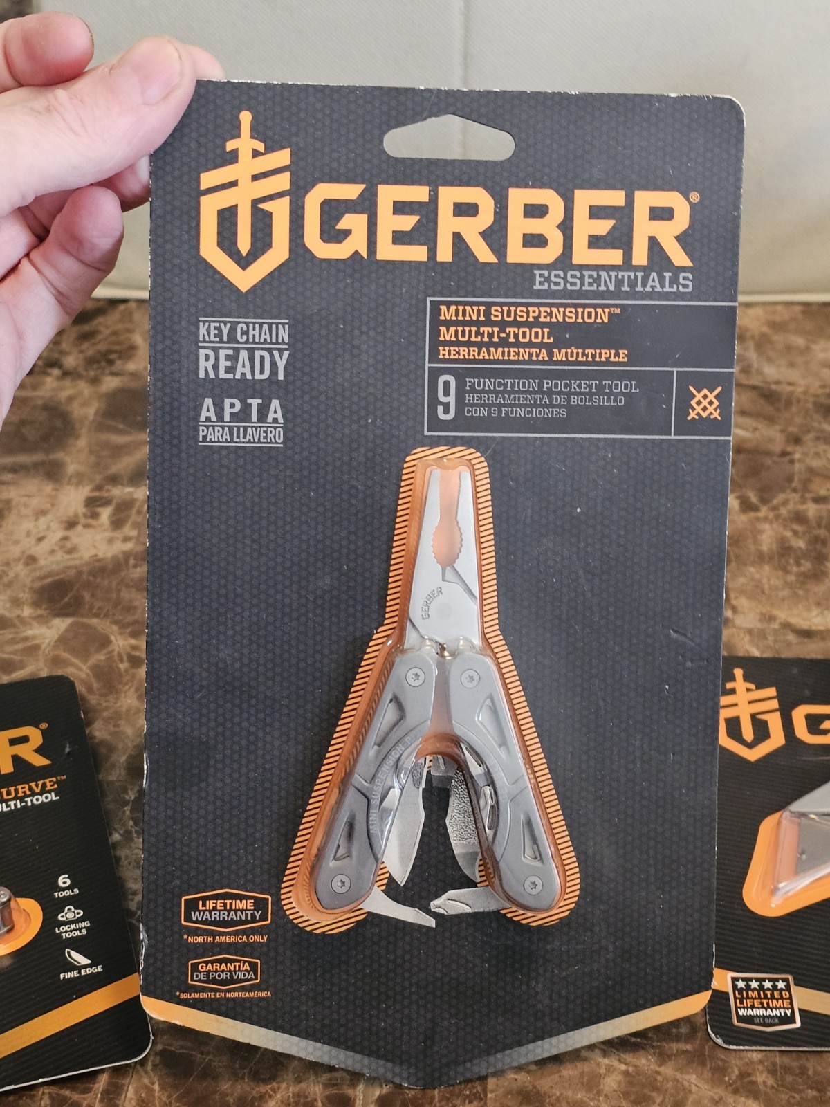 Gerber Curve Utility multi tool Knife, E.A.B. LITE Folding & Mini Suspension Lot