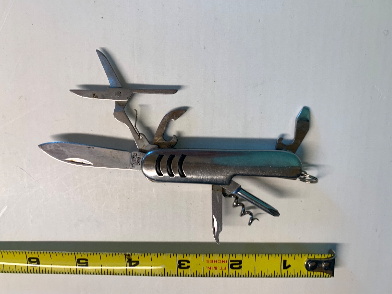 VTG Pocket Knife 7 Functions AUSTIN LODGE MASONIC TEMPLE TIPTON Indianapolis IND