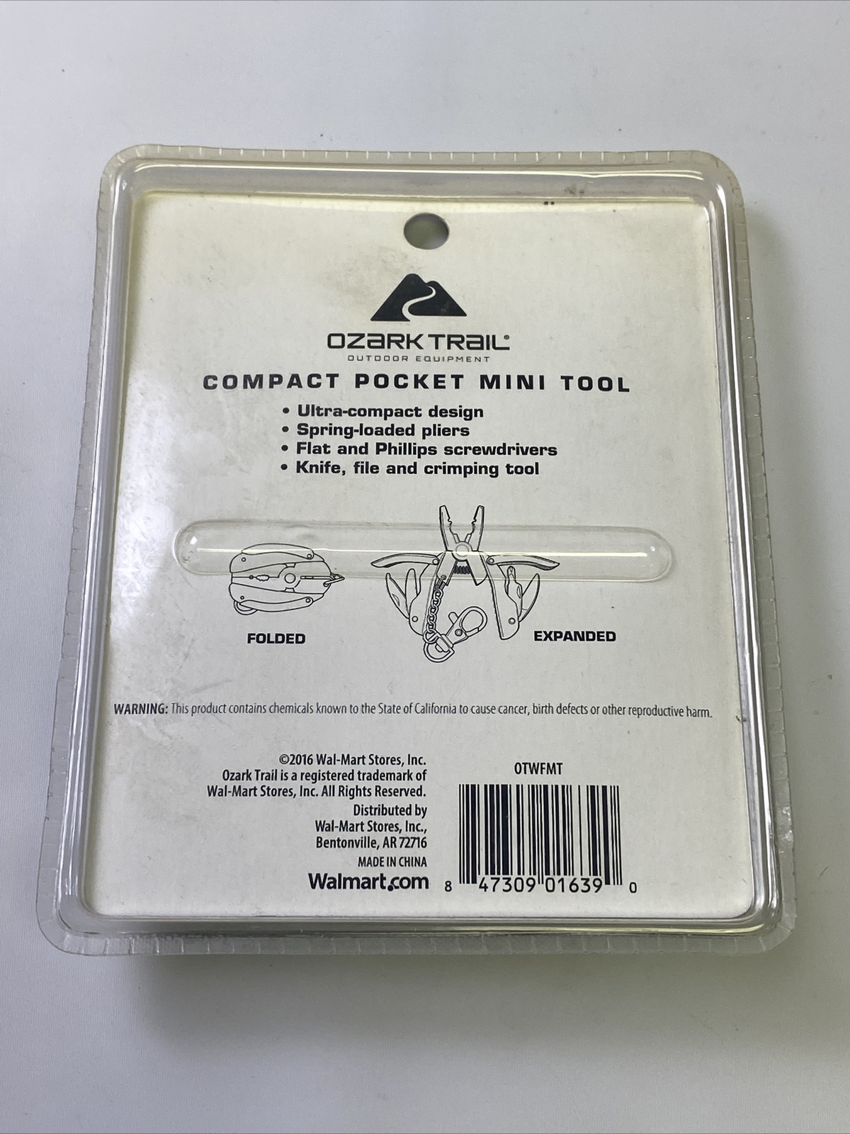 Ozark Trail Multi Tool KeyChain – EDC Bug Out Bag Easy To Carry New
