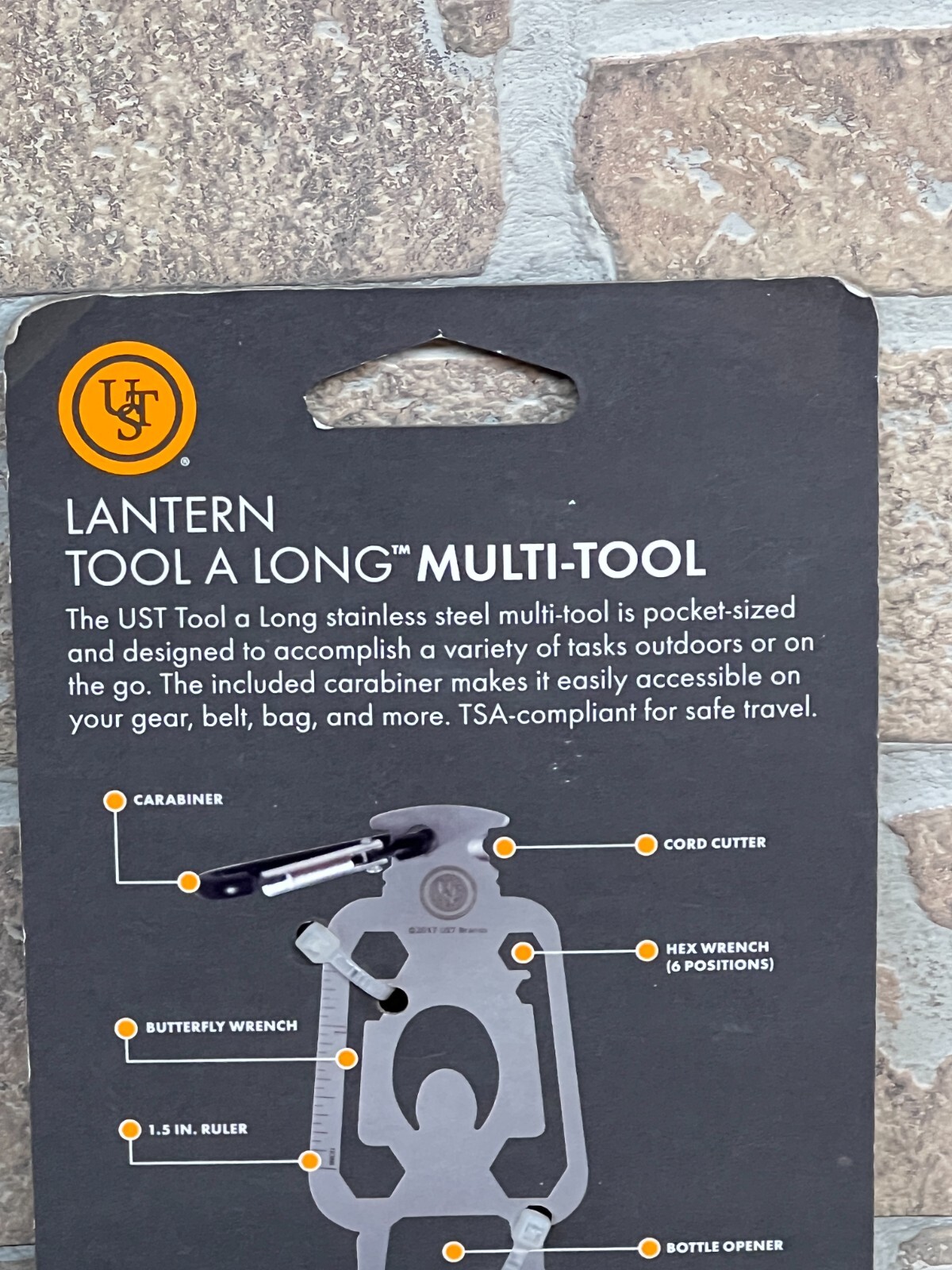 UST Tool A Long Lantern Stainless Steel Multi-Tool One Size 20-12430