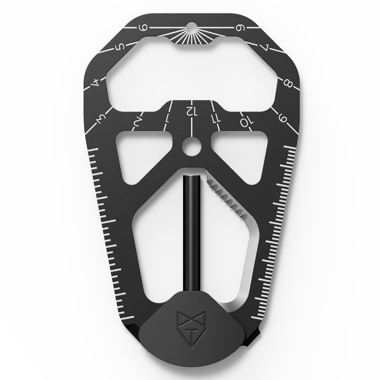 Tactica M.020 Camping Tool Card w/ Ferro Rod Firestarter Outdoor EDC Multi-tool