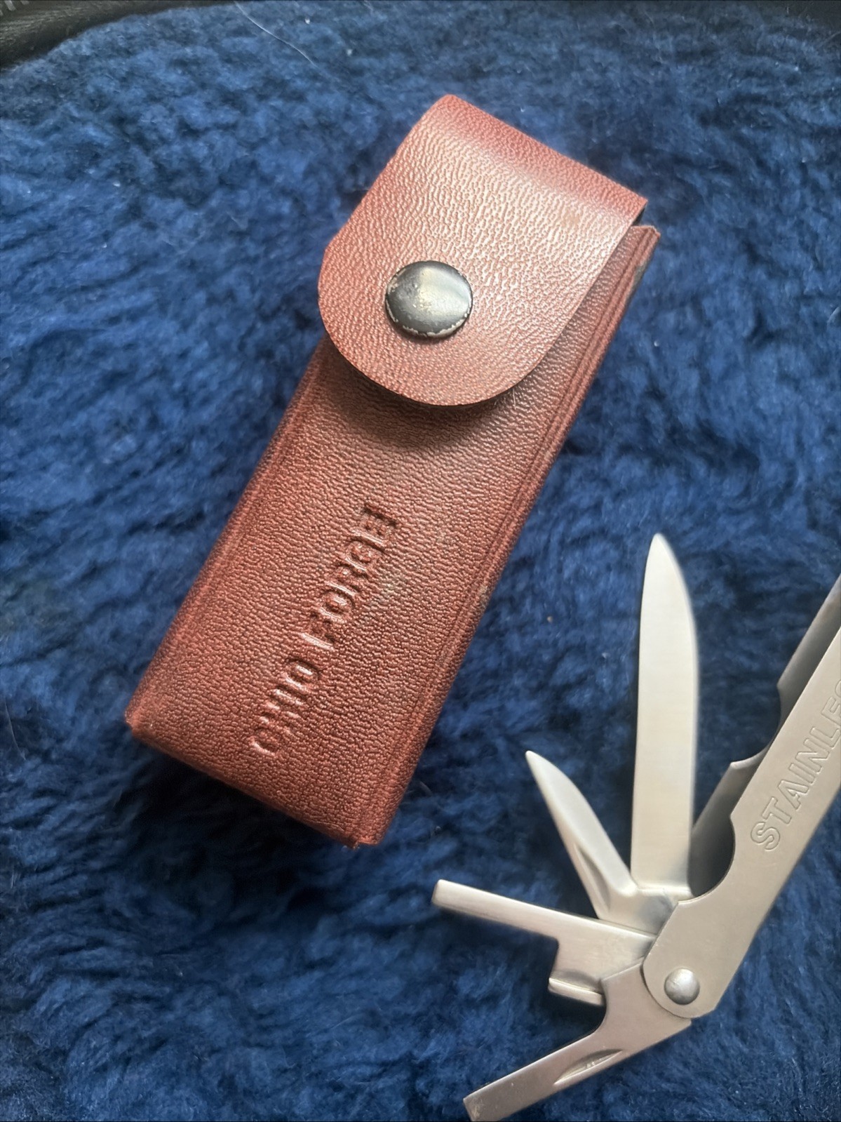 Ohio Forge Stainless Steel Multi-Tool with Case Made In China