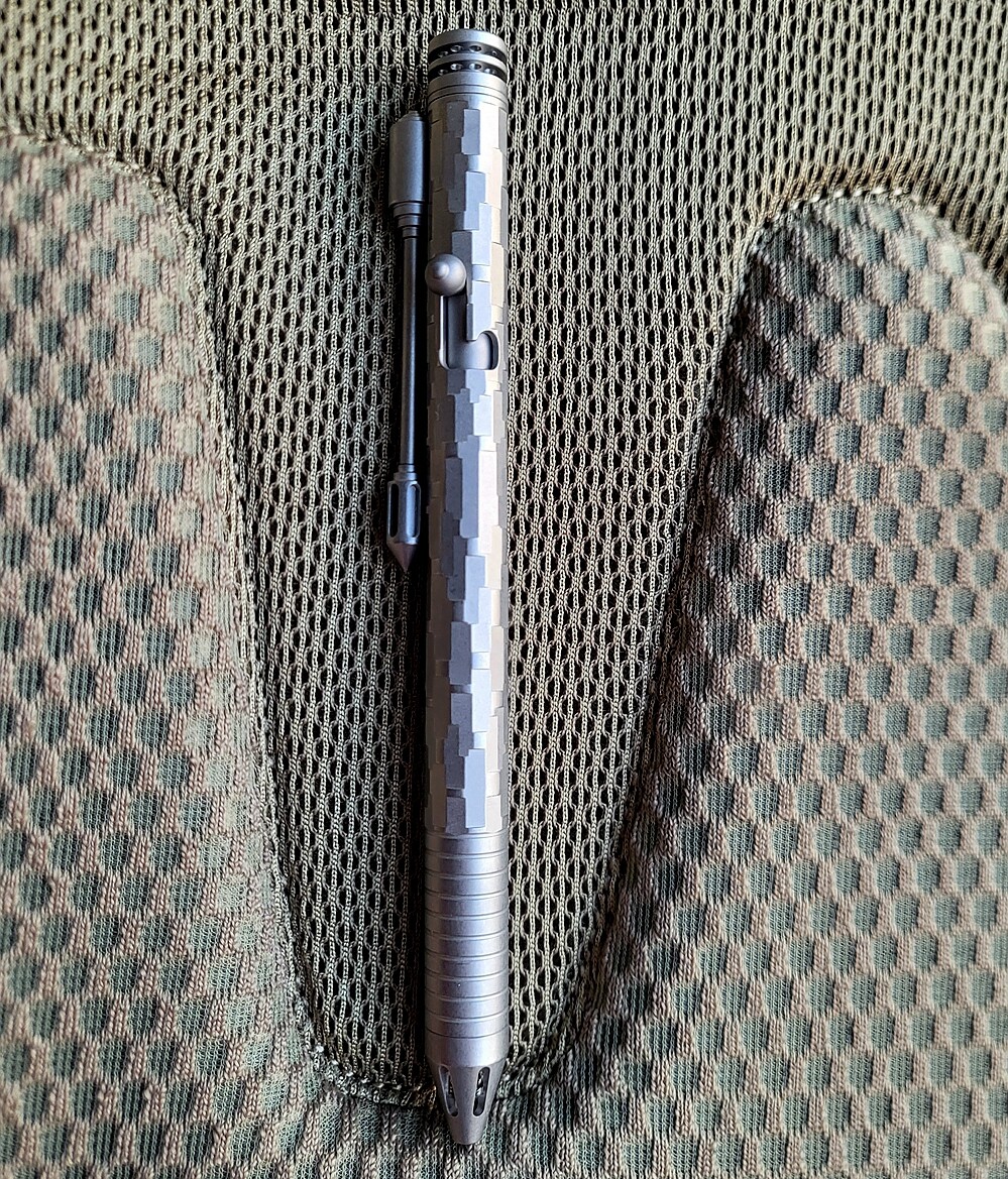 EDC Titanium Alloy Mini Pen With Collection Writing Portable Outdoor EDC Tools