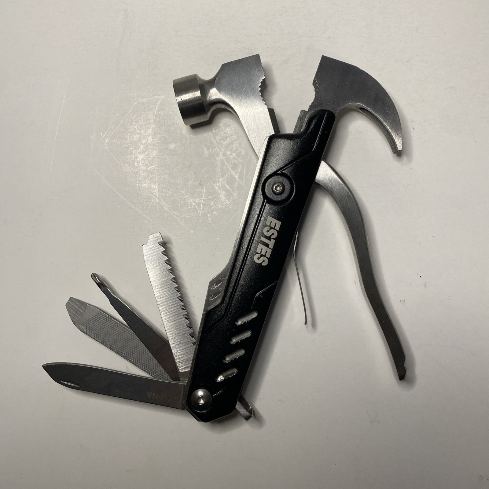 Estes Folding Hammer Multitool w/ Nylon Sheath