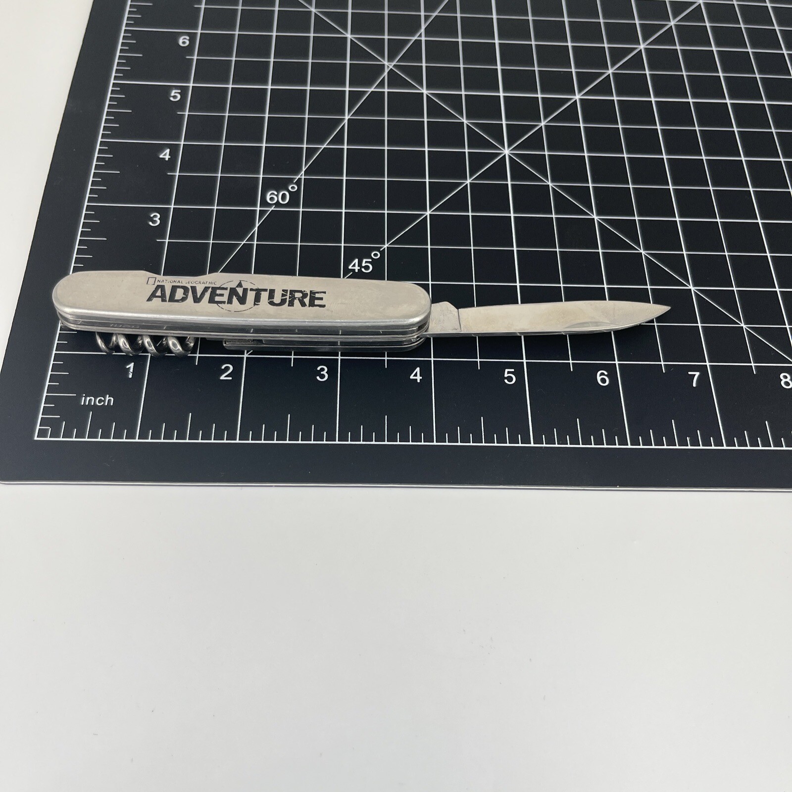 National Geographic Adventure Folding Knife Multi-Tool Bottle Opener Corkscrew