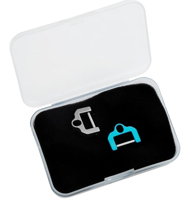 NEW TACRAY TITANIUM D SHAPE KEY RING FOR EDC KEYRING SCREWDRIVER