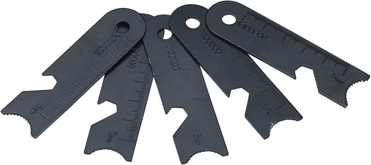Extreme Spark Producing 5pcs Ferro Rod Scraper Set – Portable Survival Solution