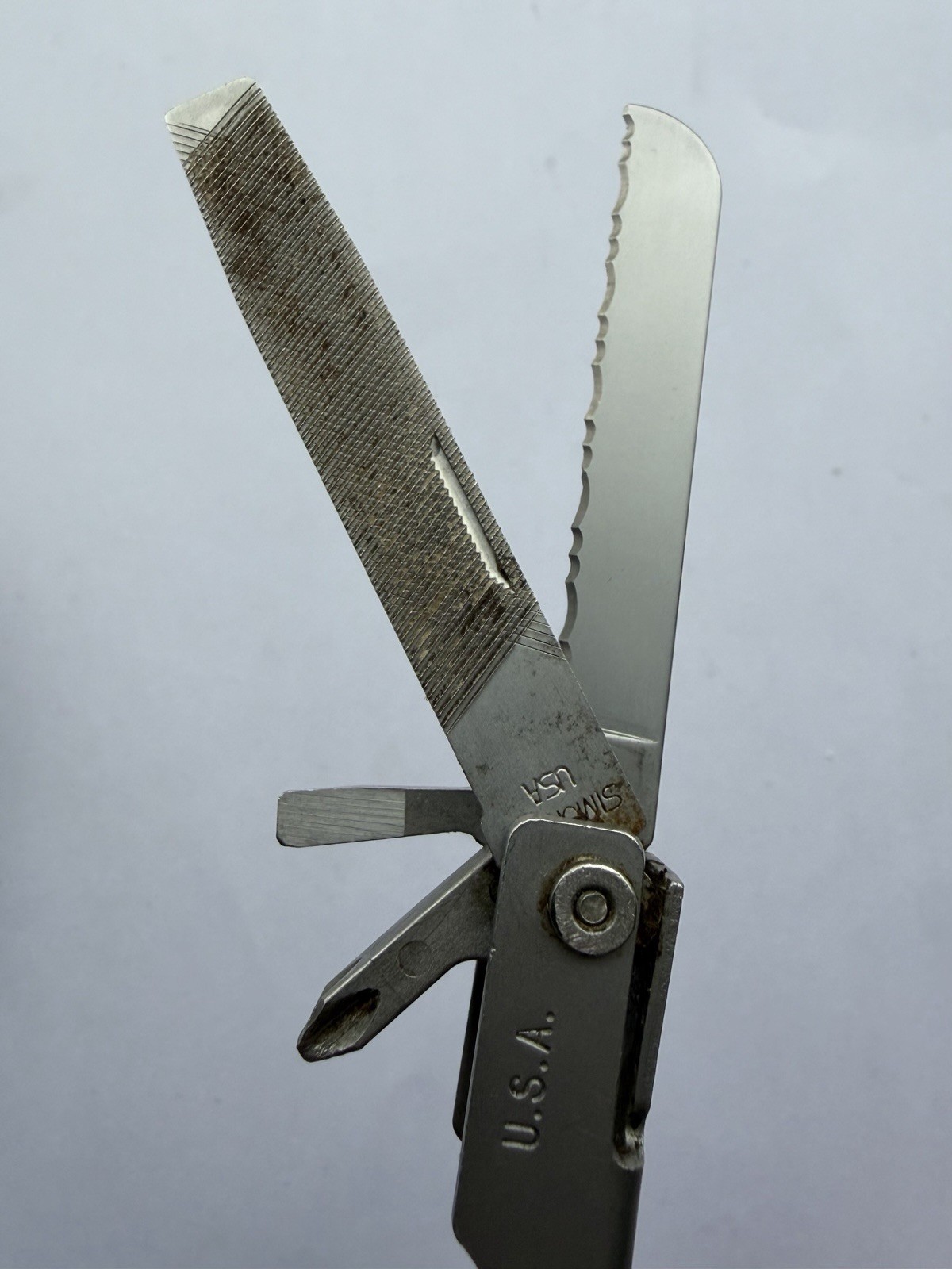 VINTAGE 1990s GERBER USA MP500 ORIGINAL NEEDLE NOSE PLIER MULTITOOL IN NEW POUCH