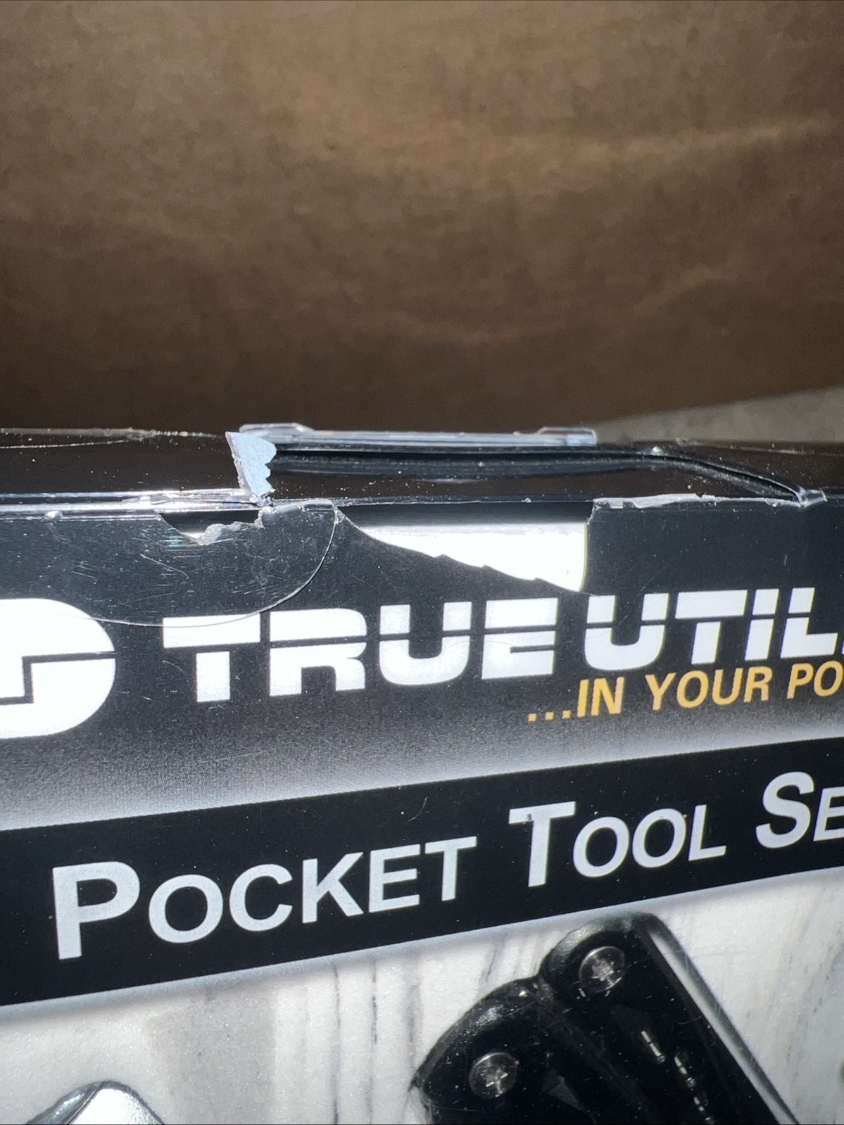 True Utility Jacknife Belt Clip Pocket Knife & Stash Lite Flashlight Combo New