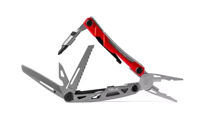 “TRUE” brand, Multi-Tool, Titanium”. High quality. TRUE Item# TRU-MTL-0004