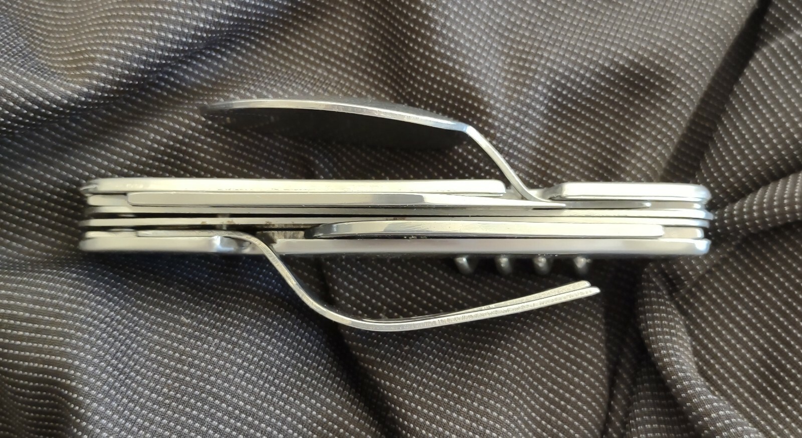 Swiss Scout Camping Multi-Tool Utensils Pocket Knife – Free Same Day Shipping!