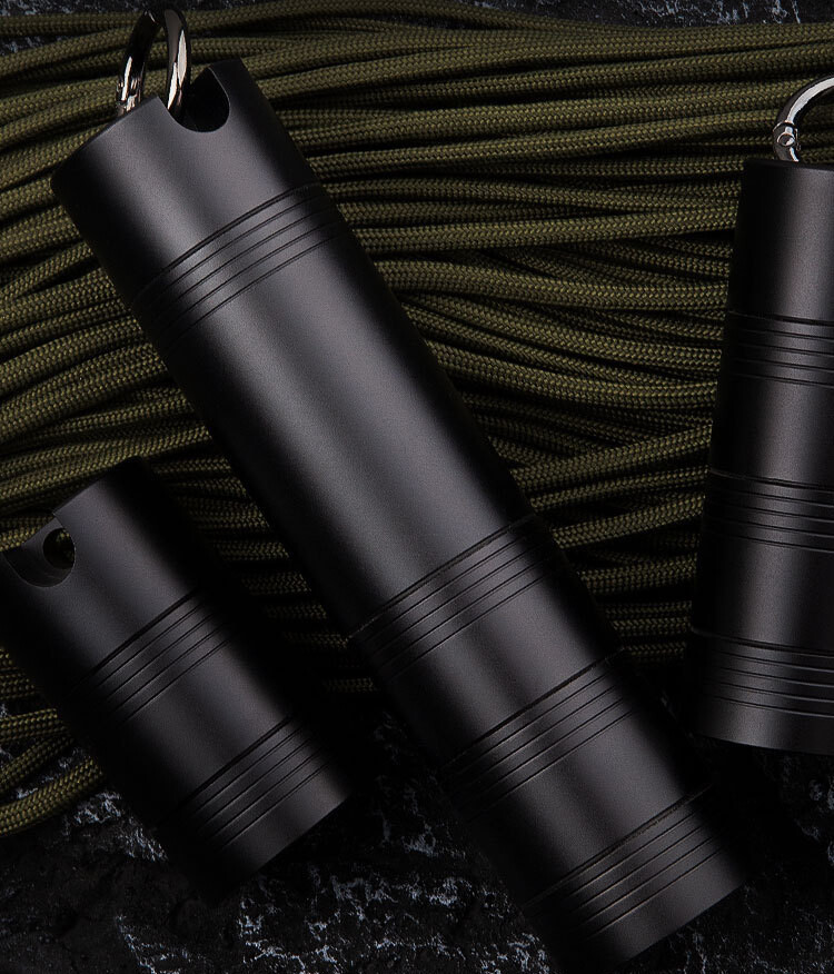 EDC 145mm Large Size Survival Waterproof Pill Bottle Travel Military Containeres