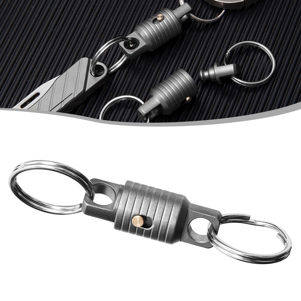 Titanium for multi Purpose Keychain Designed For The Active Lifestyle Enthusiast