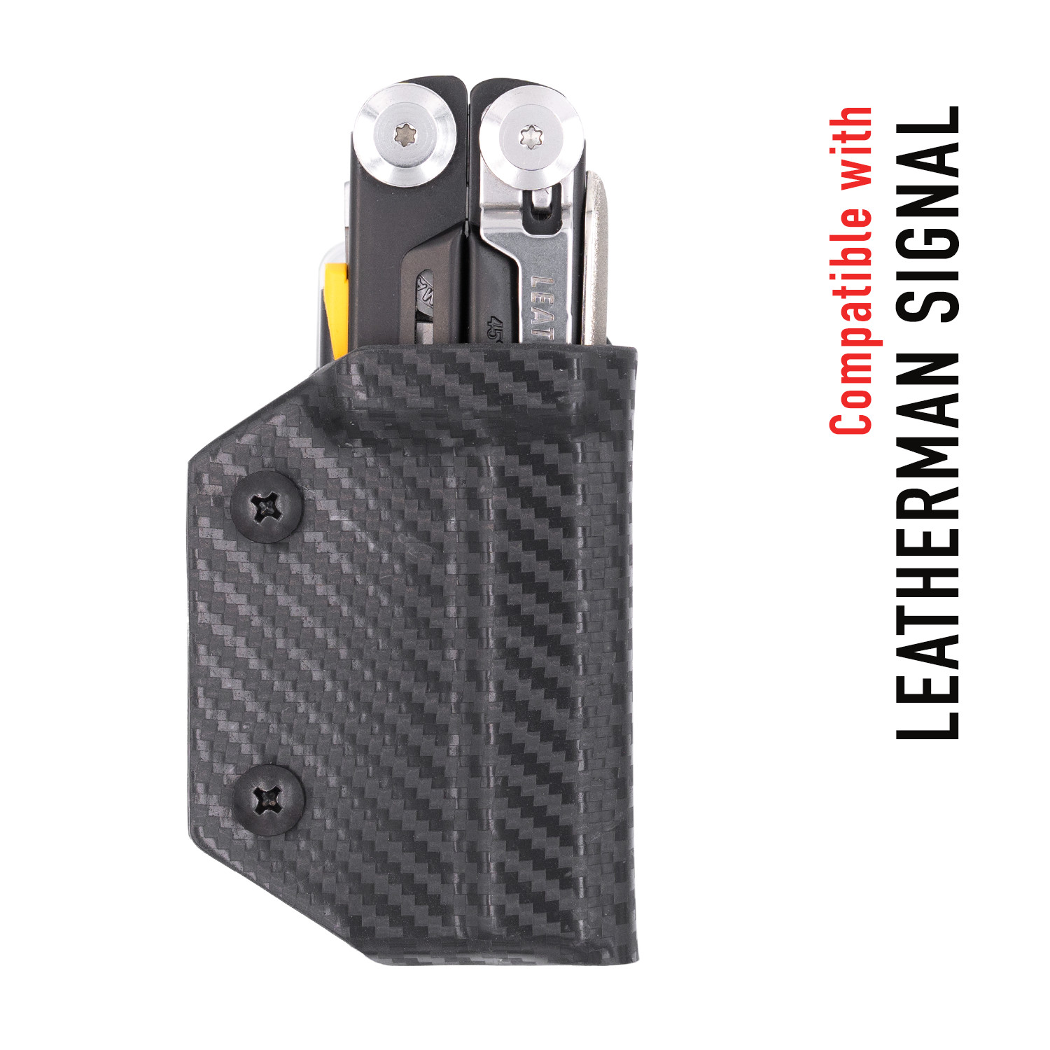 Clip & Carry Kydex Multitool Sheath fits Leatherman Signal – USA Made