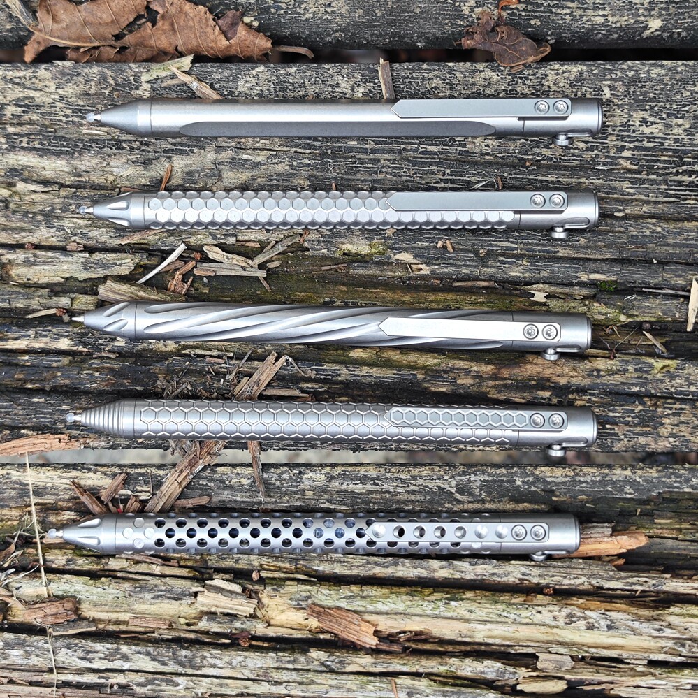 Sign pen Titanium Alloy Mechanical Pen with EDC Glass Breaker Multi Tool