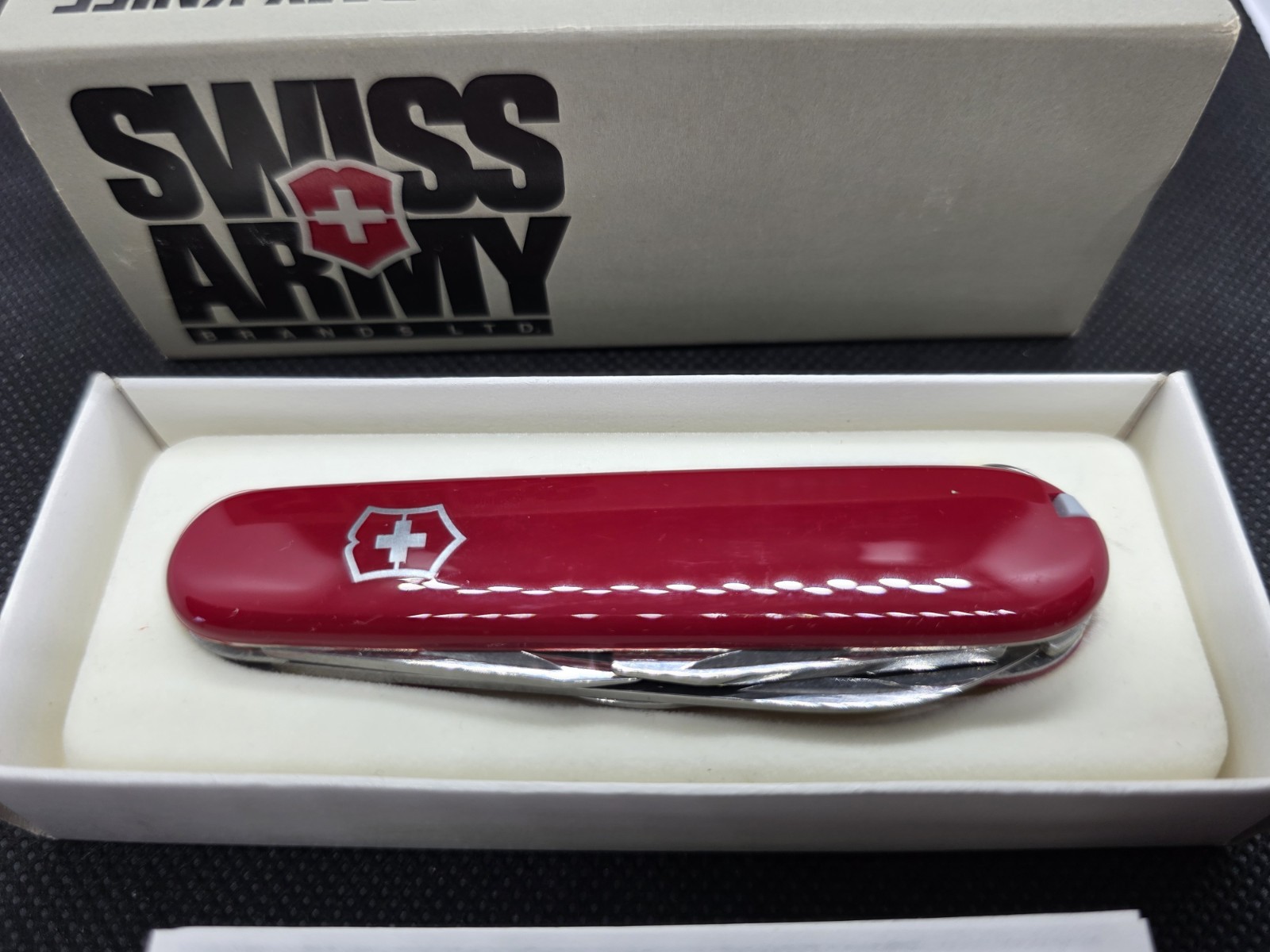 Victorinox Original Swiss Army Knife Red Spartan Vintage Multi-tool New In Box