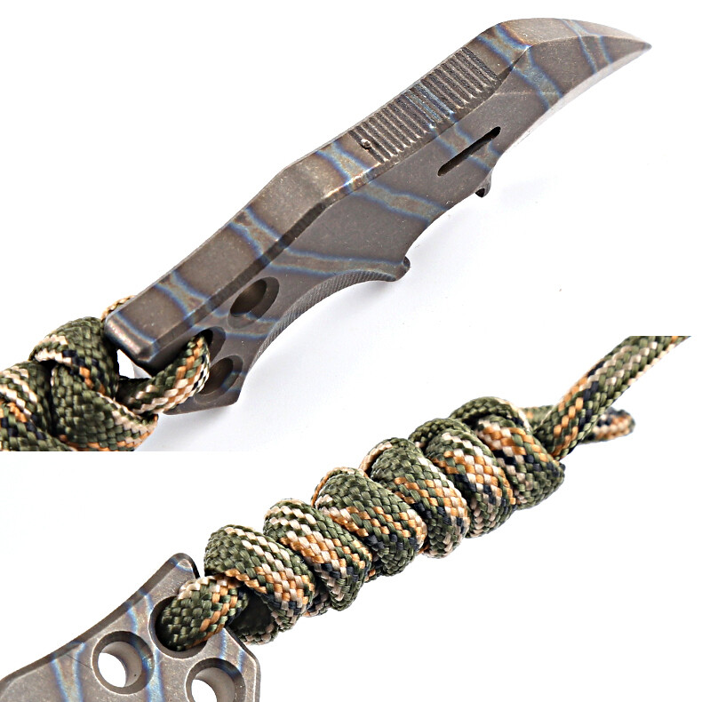 Solid Titanium Alloy Outdoor Multi Tool Pry Bar Crowbar Opener Unboxing EDC