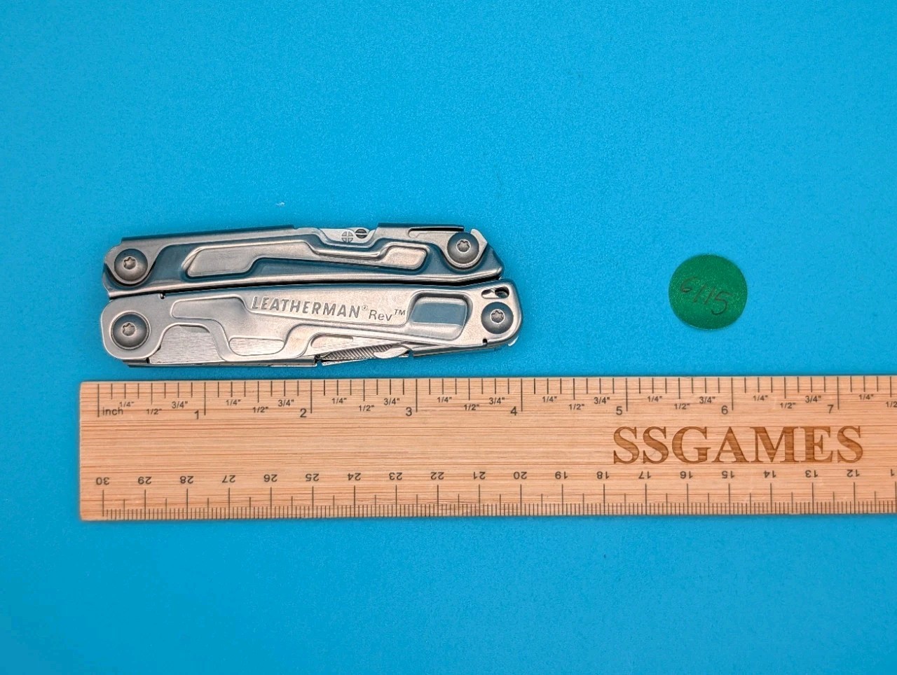 Leatherman Rev 3.8″ Multi-Tool, Stainless!