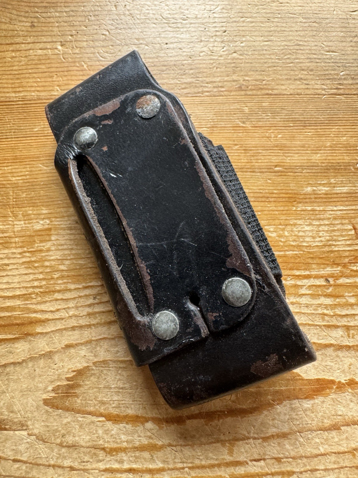 Leatherman Black Leather Stretch Sheath Only For Wave And Others