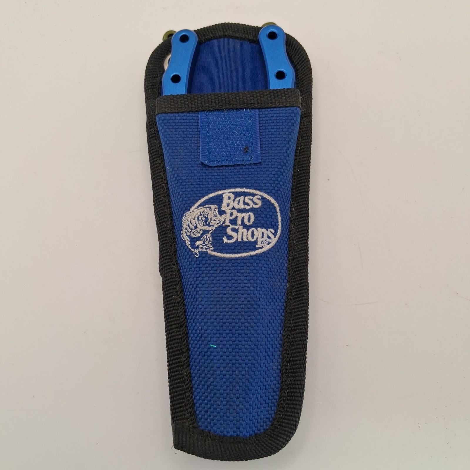 Bass Pro Shops Set of 2 Aluminum Fishing Pliers w/ Belt Loop Nylon Case Holster