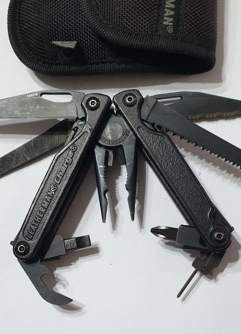 🔥 Leatherman Charge XTi 2005 BO BlackOxide Titanium Gen 1 Cap Crimper Very Rare