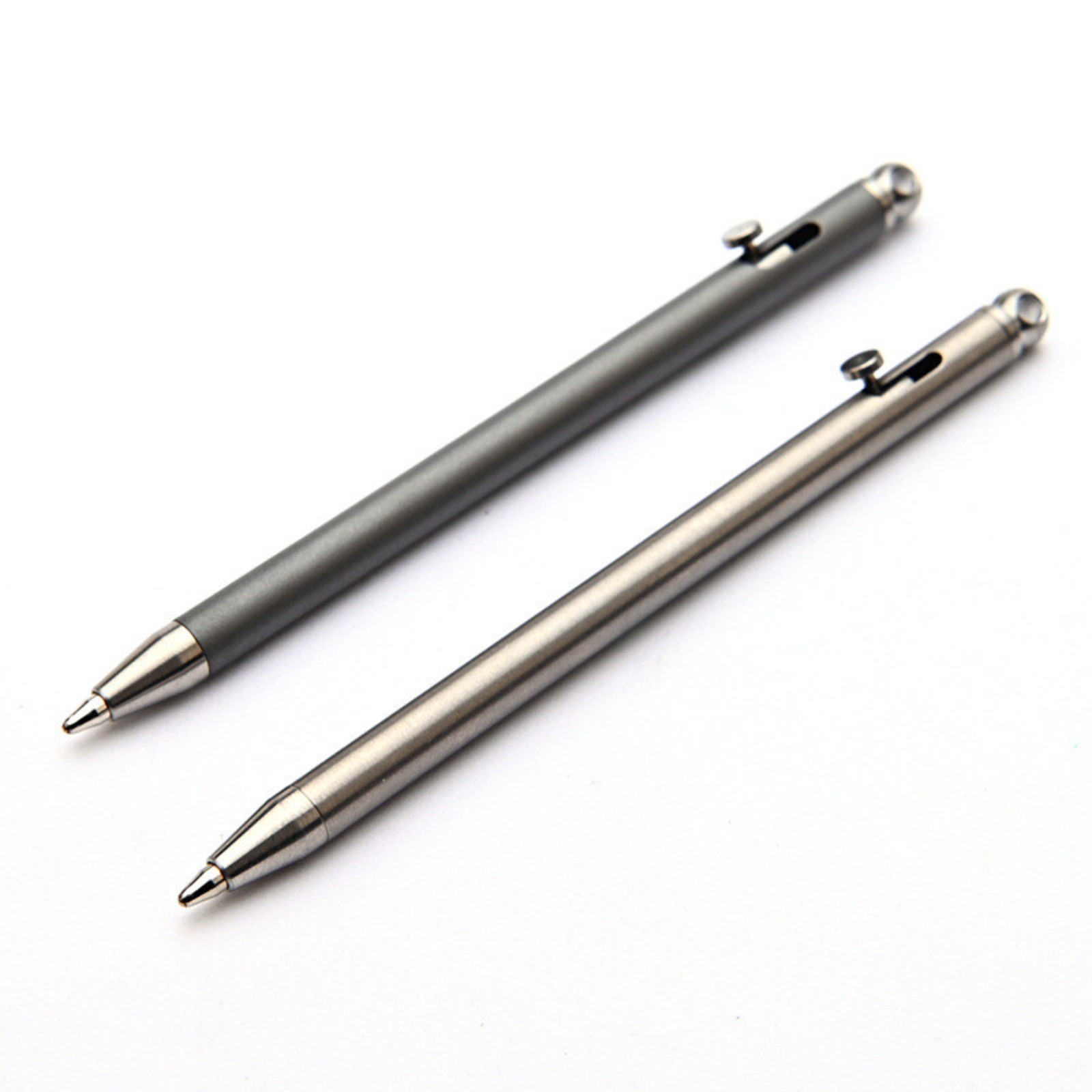 Titanium Alloy Mini Pocket Pen EDC Outdoor Tool Portable Key Chain Ballpoint Pen