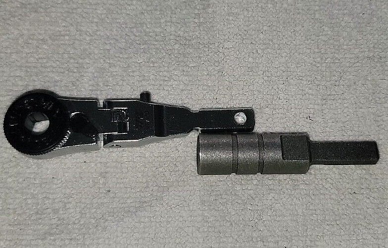 Leatherman compatible Hex and flat bit adapter 2″ extension