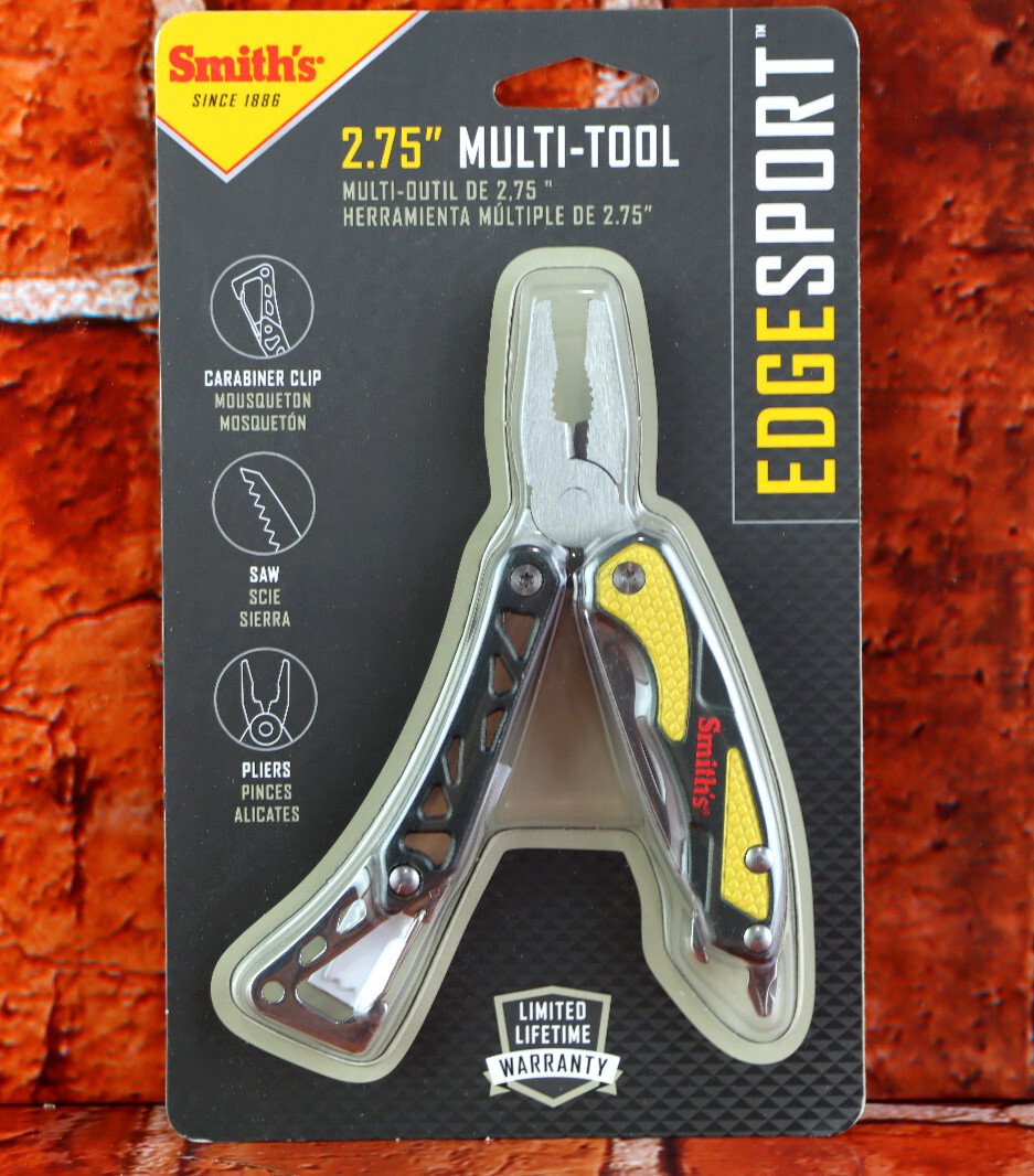 Smith’s 51268 Edge Sport 2.75″ Multi-Tool Knife