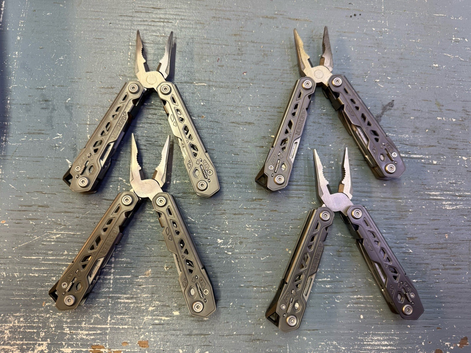 Gerber Truss Multitool Pliers Knife Folding EDC Used Multiple Available Gray