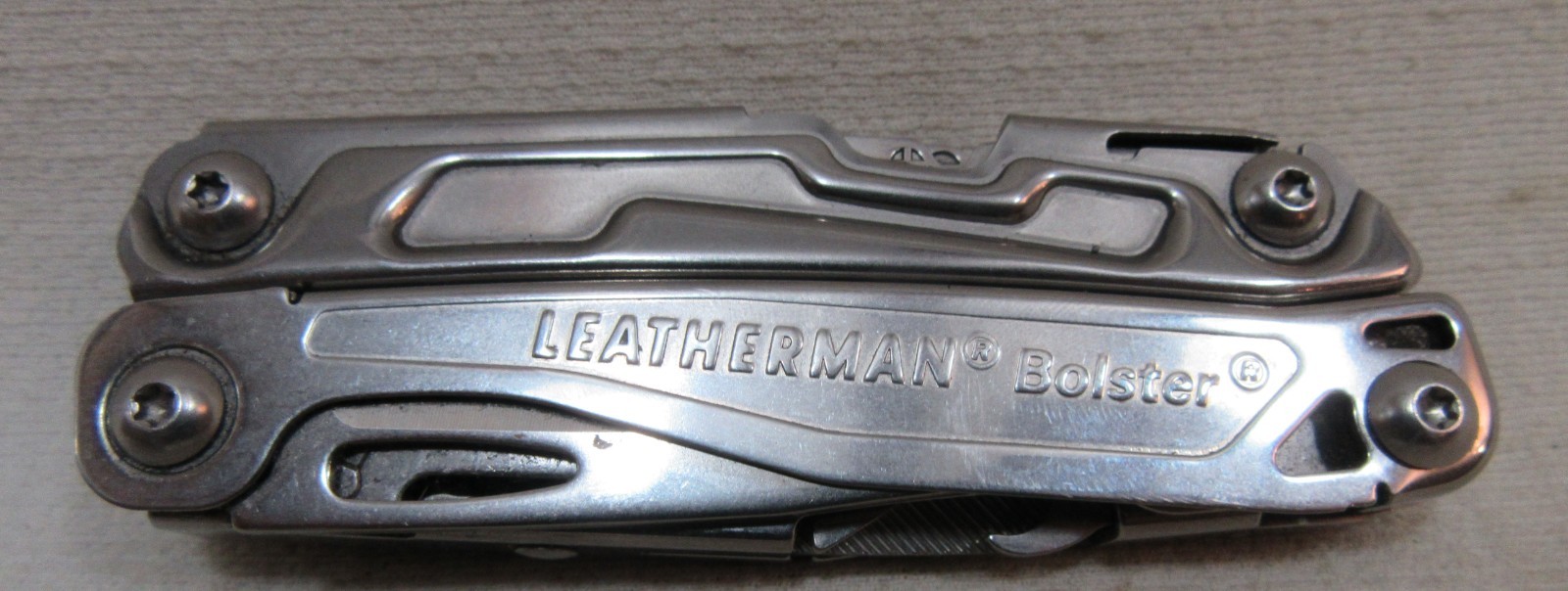 Leatherman Bolster Multi-Tool 12 Function W/Belt Clip