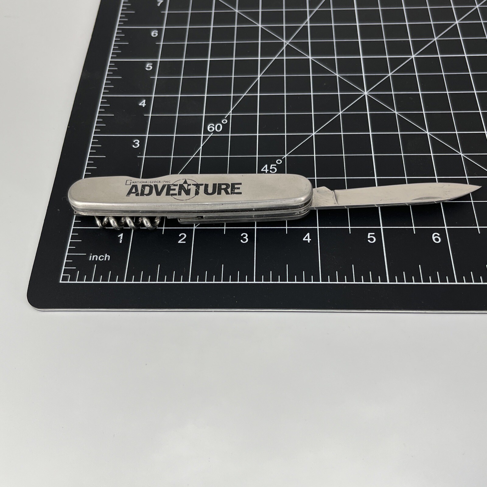 National Geographic Adventure Folding Knife Multi-Tool Bottle Opener Corkscrew