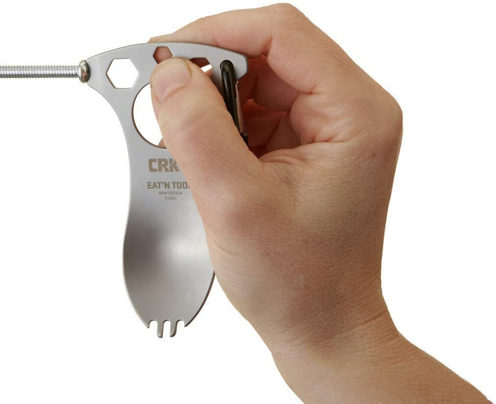 CRKT Eat’N Tool Outdoor Camp Multi Tool Spoon Fork Corkscrew Scredriver NEW