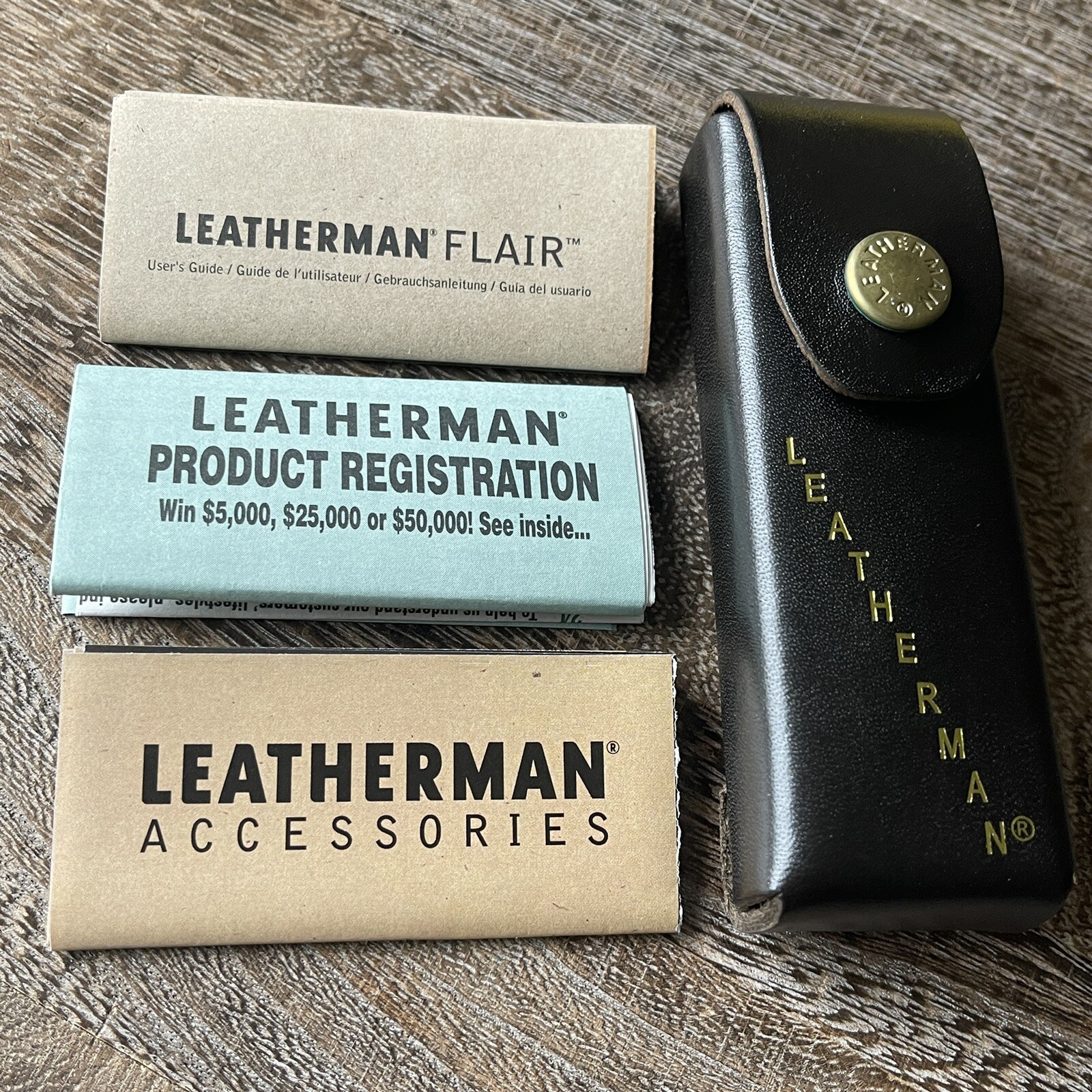 Collectible, New, Leatherman FLAIR multitool; Picnic/Sommelier Multi Plier