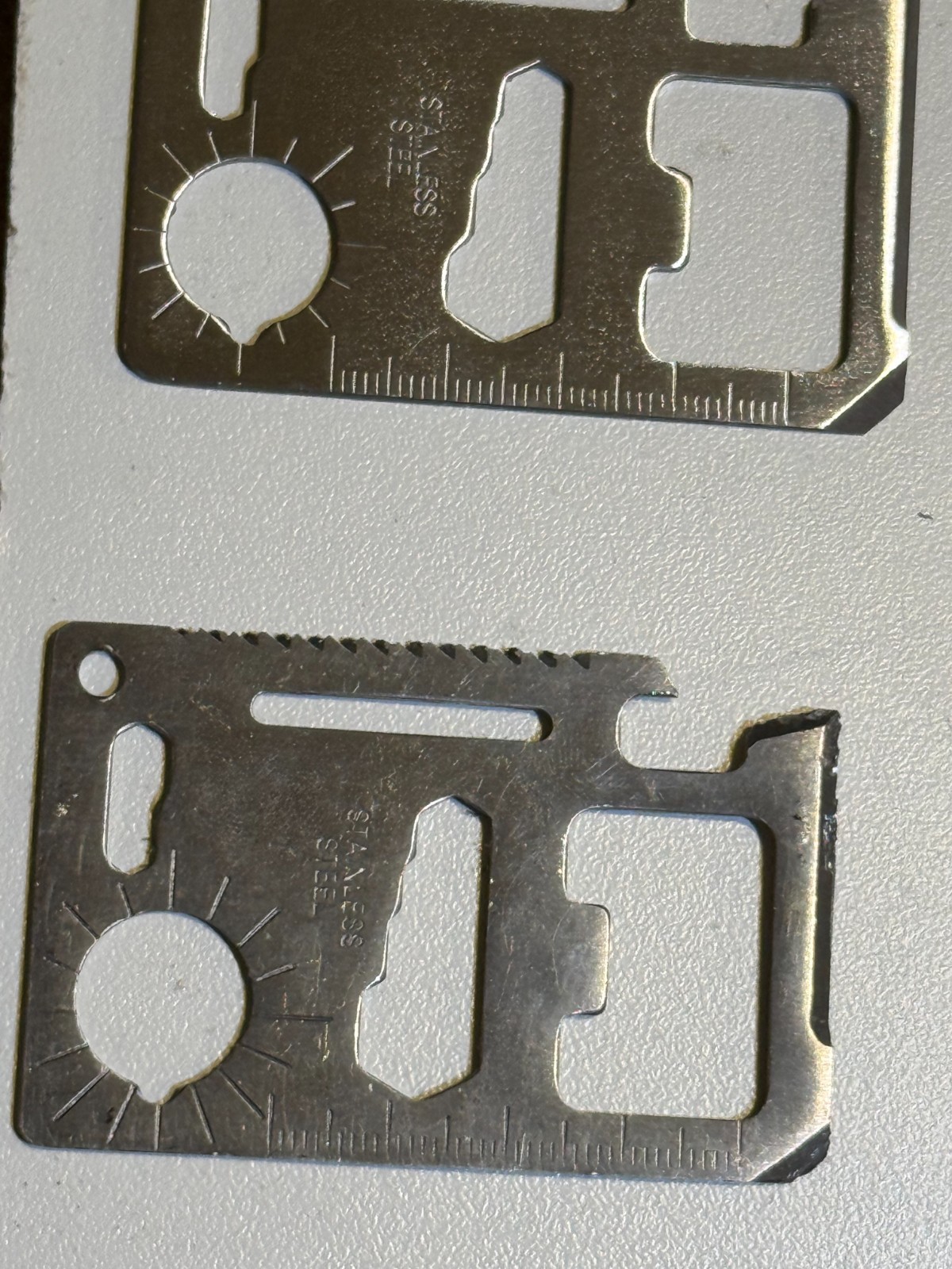 15 MULTIPURPOSE POCKET SURVIVAL TOOLS 4-716-B1-2-3 $5 OBO