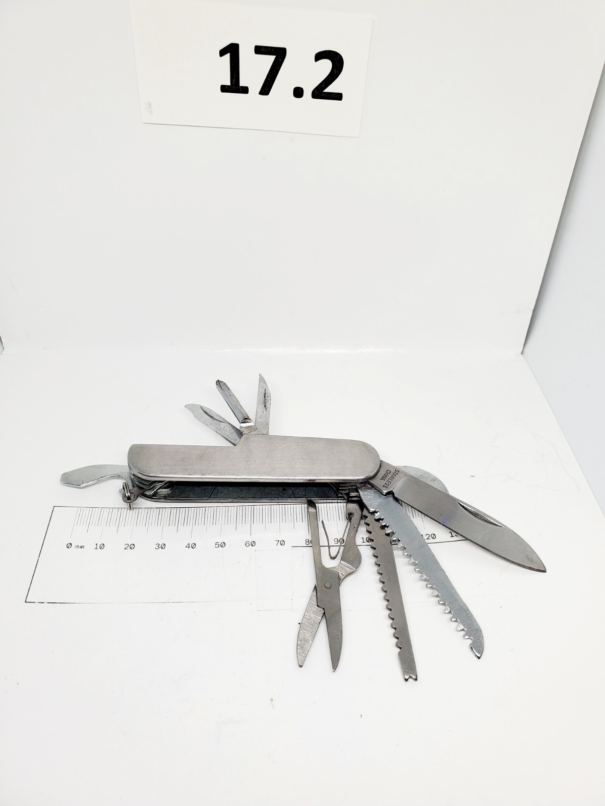 Stainless Steel Pocket Knife 11-in-1