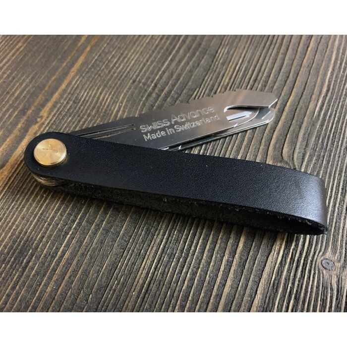 Swiss Advance CRONO N5 Multi-Tool Leather Edition Lightweight Travel Space-Saver
