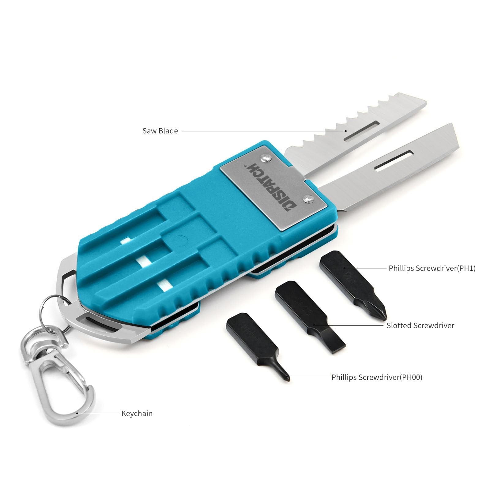 The 5-in-1 Keychain Multi-Tool | EDC Pocket Knife for Quick Fixes, Outdoor Ge…