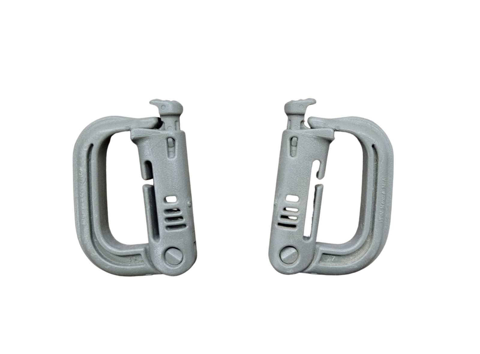 USGI GrimLoc D-Ring Locking Carabiners, Foliage Green (2 Pack) *mocinc.1982*