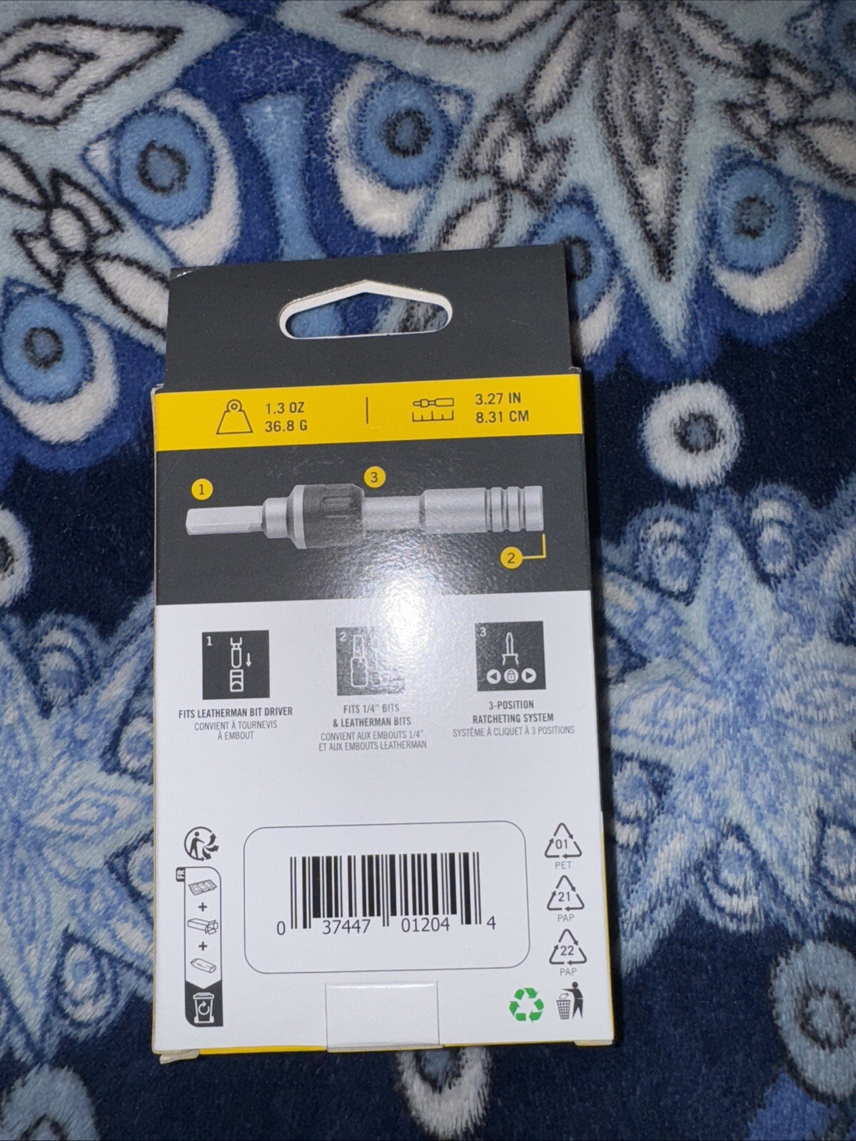 Leatherman Ratchet Driver 1/4 Hex Bit Driver Model NIB Ships Now