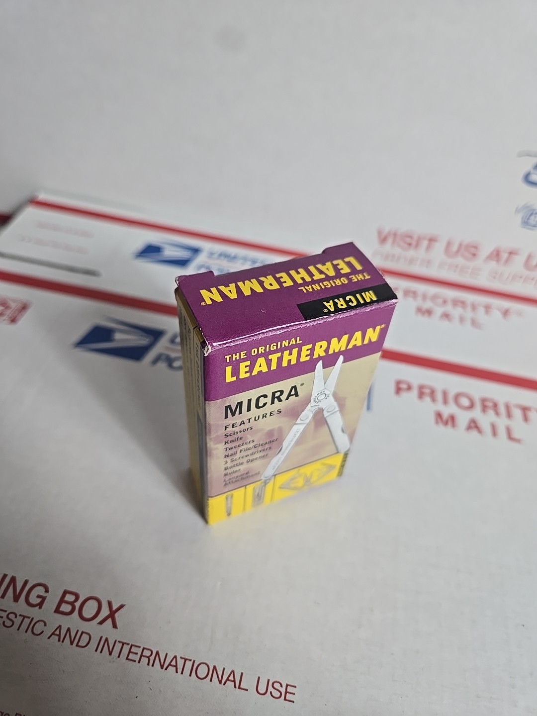 The Original Leatherman Micra Advertising Northrop Grumman Original Box, New