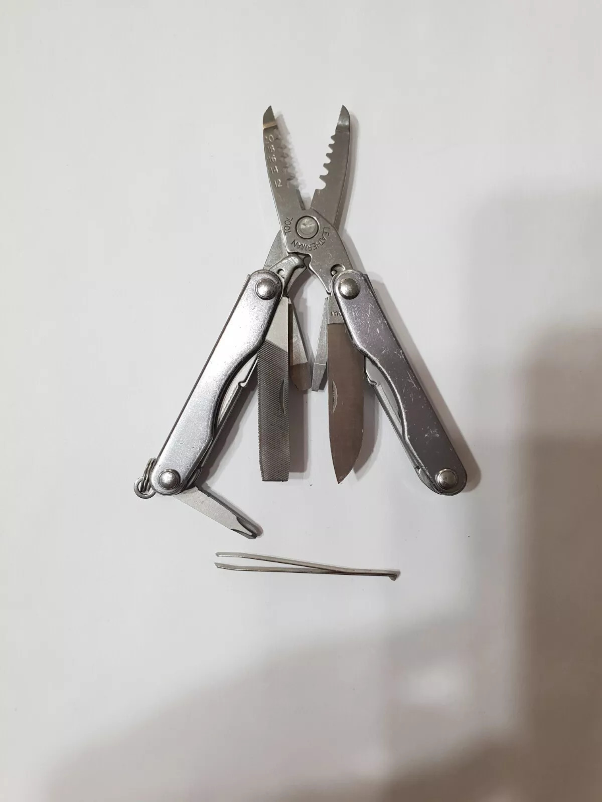 🔥🔥🔥 Leatherman Squirt E4 Stainless Steel Multitool Keychain Rare Gray