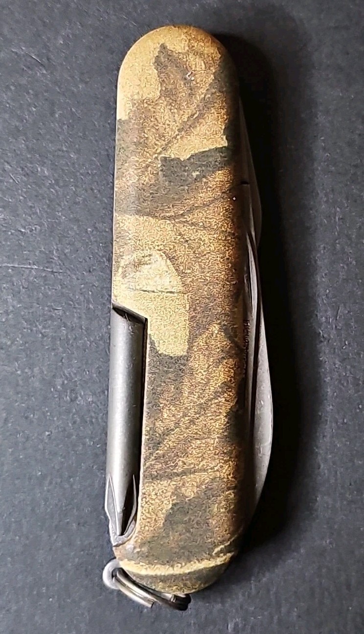 Wenger Highlander Swiss Army Knife Timber Camo 16170 85mm Multi Tool Switzerland