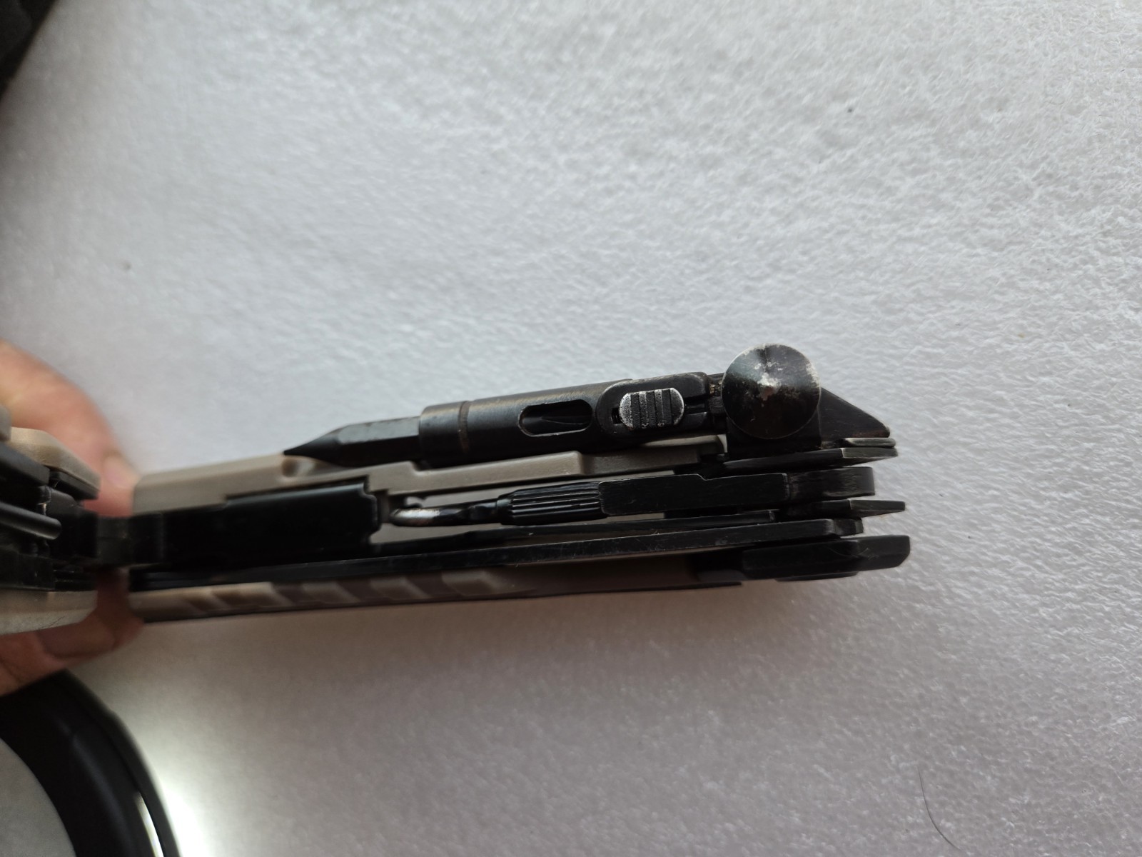 Real Avid Multi-Tool AR15 Hunting Rifle Tool Pliers Knife w/ Sheath